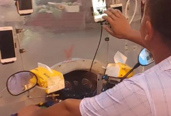 91 直播 摩的司机,摩的司机的生活剪影